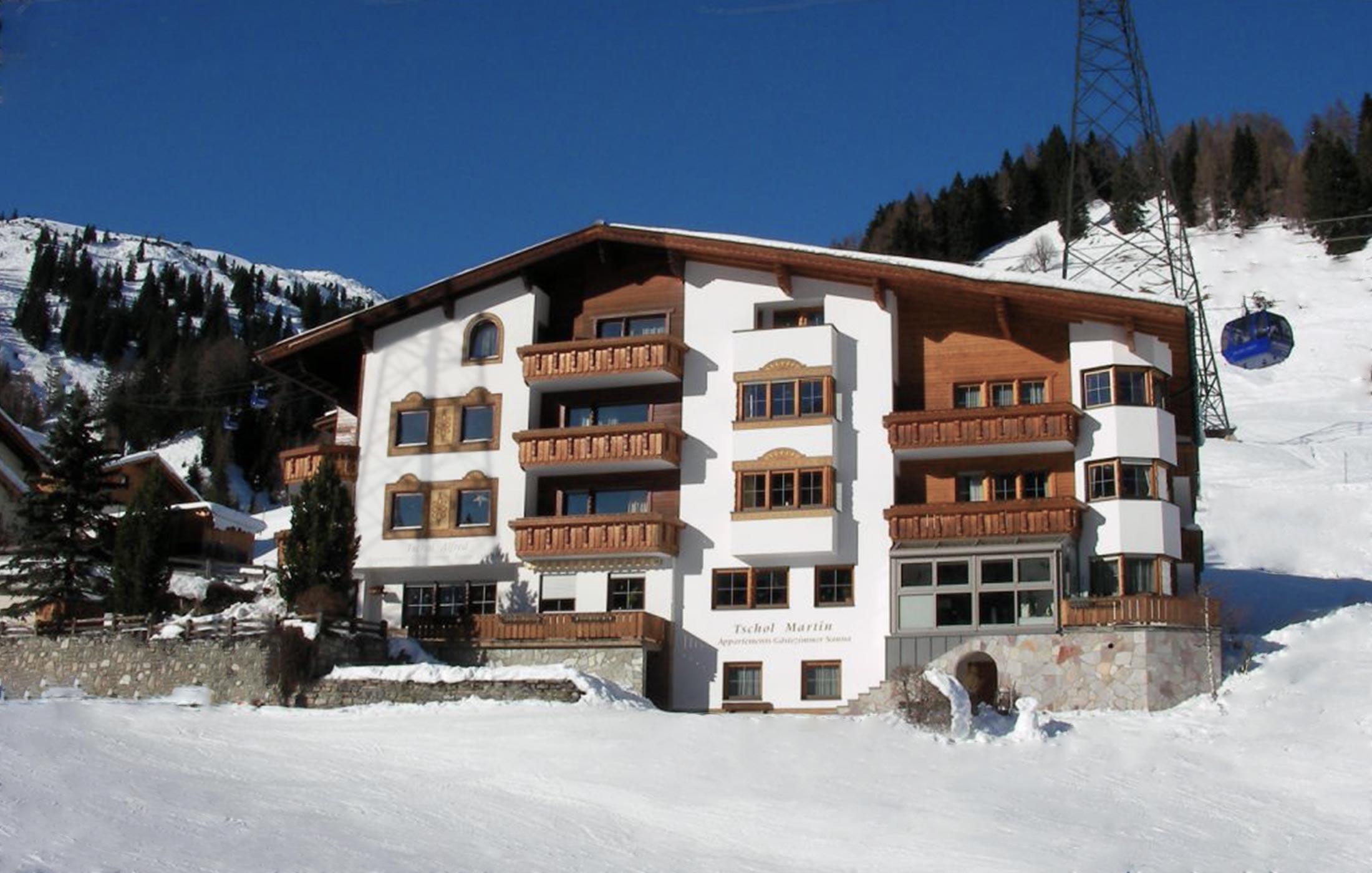 Haus Martin Tschol Appartementhaus St. Anton am Arlberg